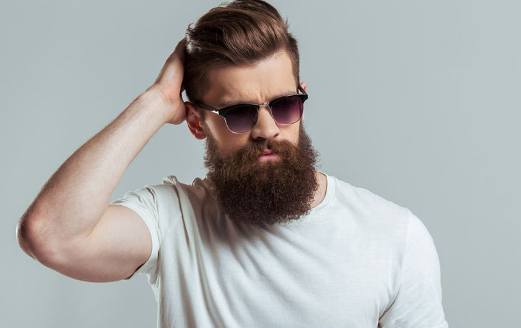 How to Straighten a Curly Beard - 6 Ways to Style your Beard – The ...