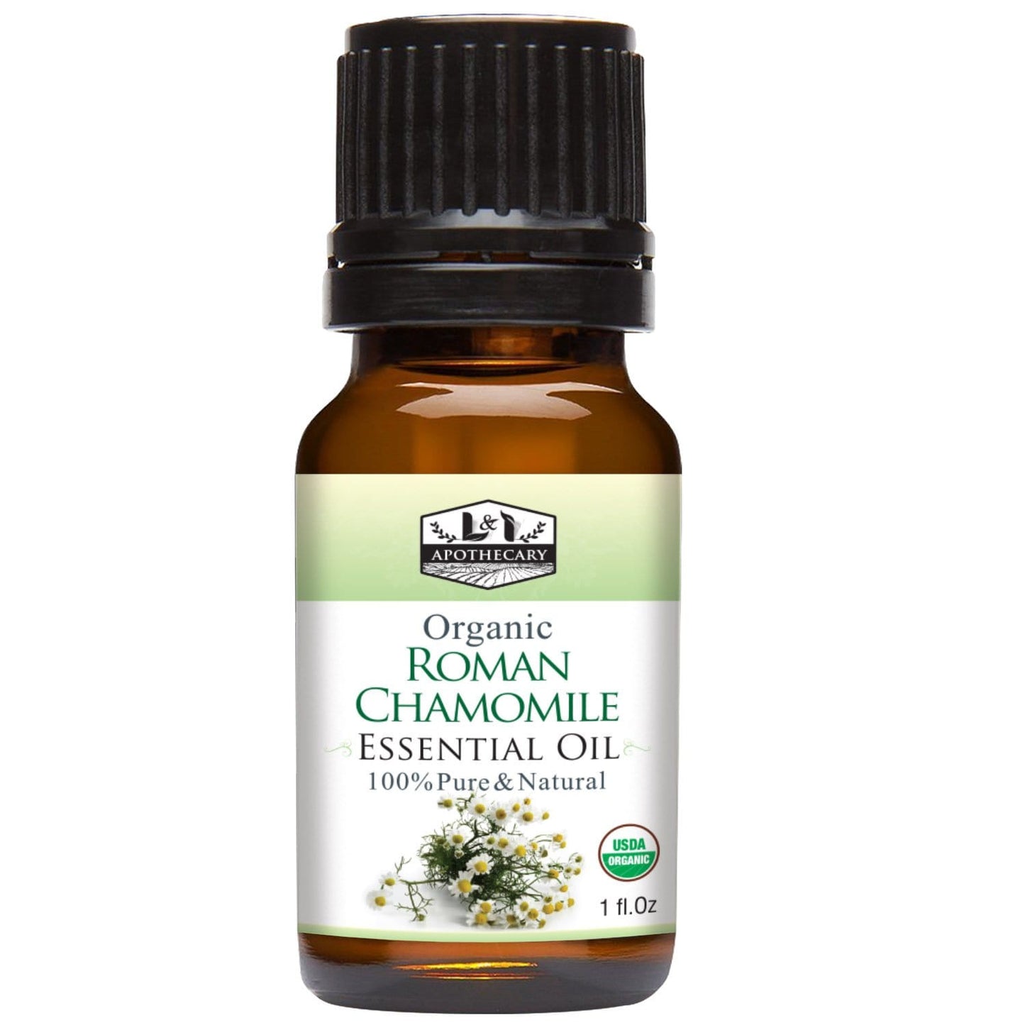 US Organic Chamomile Essential Oil (German), 100% Pure Certified